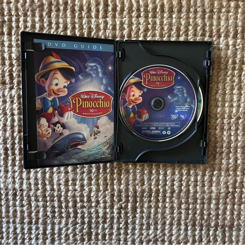 Disney Pinocchio 70th Anniversary Platinum Edition  DVD